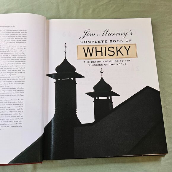 Jim Murray's Complete‎ Book of Whisky Large Hardcover Coffee Table Book - Picture 3 of 13